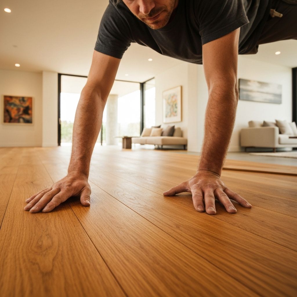 Professional flooring installation